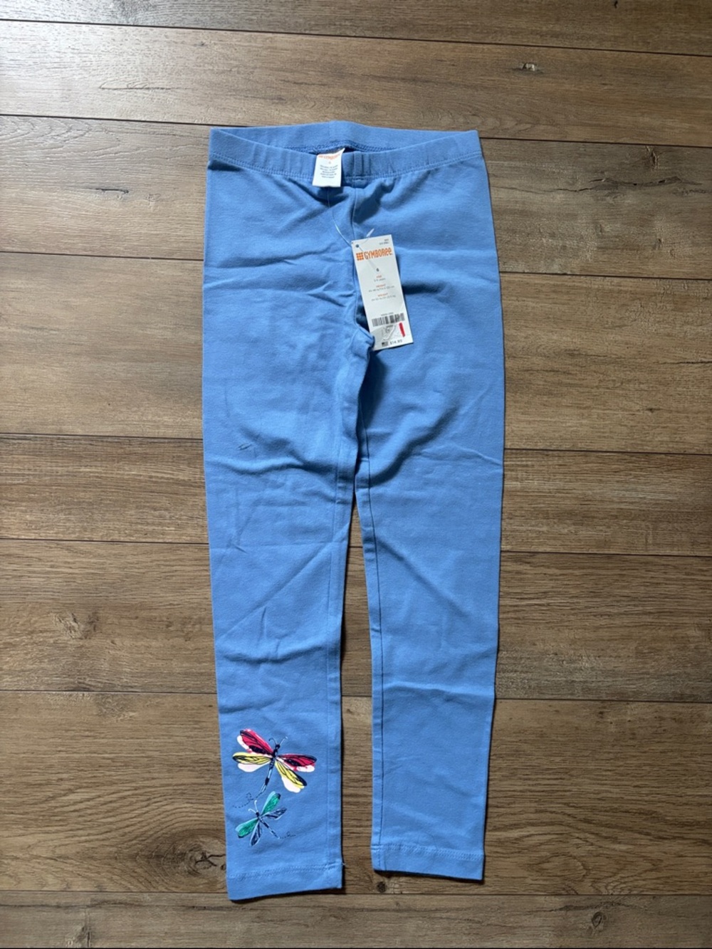 BUNDLE $3/$15 
Gymboree Blue Leggings with Colorful Dragonfly Applique